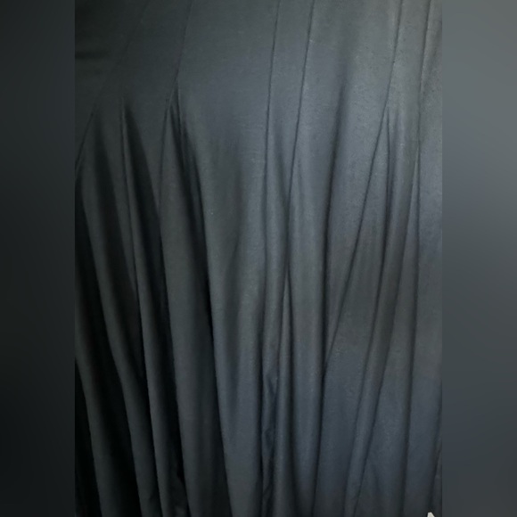 GUC Women’s Size XL Long Black Inside Out Tank Dress - Picture 4 of 7